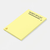Honing Taak Bijen Thema Notities Post-it® Notes (Schuin)