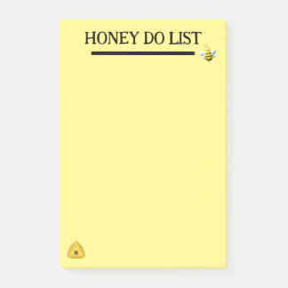 Honing Taak Bijen Thema Notities Post-it® Notes