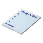 Honing takenlijst notitieblok (Linkerzijde)