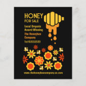 Honing te koop flyer (Achterkant)