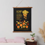 Honing te koop hangend wandkleed (Slaapkamer)