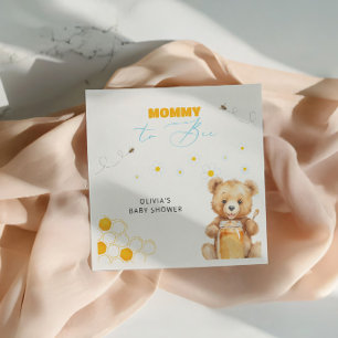 Honing Teddybeer Jongen Meisje Baby Shower Servet