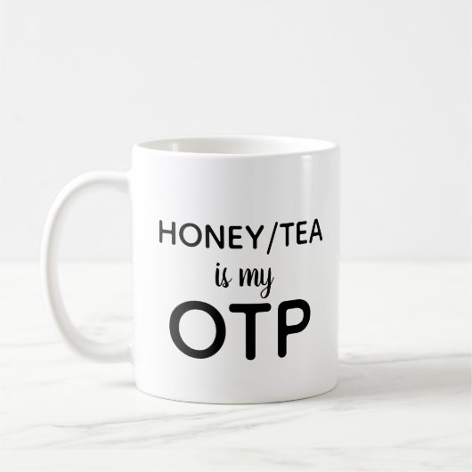 Honing/thee is mijn OTP Koffiemok (Links)