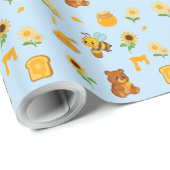 Honing-thema wikkelpapier cadeaupapier (Rol Hoek)