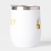Honing Thermos Wijn Tumbler (Rechts)