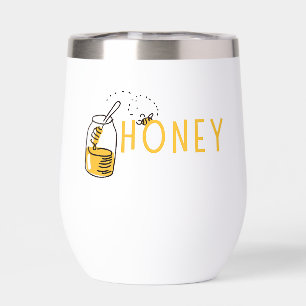 Honing Thermos Wijn Tumbler