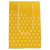 Honing uitdrogen op Honeycomb Medium Gift Bag Cadeauzakje (Achterkant)