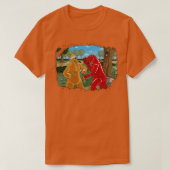 Honing versus gummie t-shirt (Design voorkant)