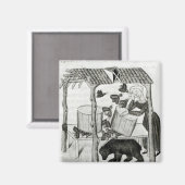 Honing verzamelen magneet (Voorkant / Achterkant)