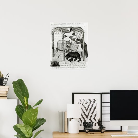 Honing verzamelen poster (Thuiskantoor)