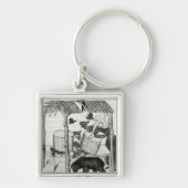 Honing verzamelen sleutelhanger (Voorkant)