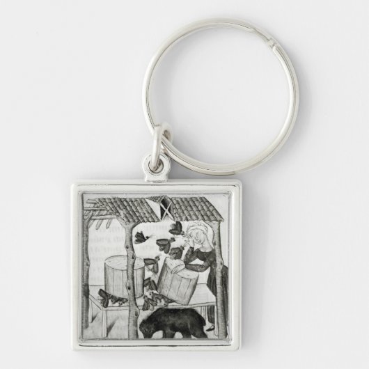 Honing verzamelen sleutelhanger (Voorkant)