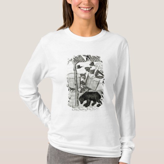 Honing verzamelen t-shirt (Voorkant)