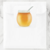 Honing Vierkante Sticker (Tas)