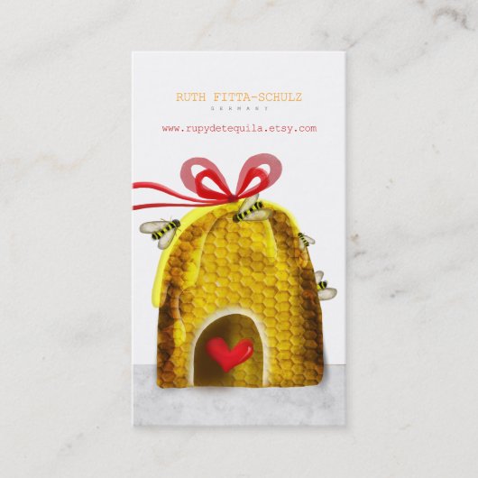 Honing Visitekaartje (Voorkant)