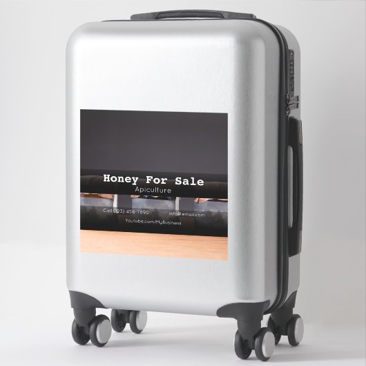 Honing voor de verkoop van Sticker van vinyl, op m (Koffer)