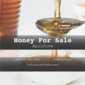 Honing voor de verkoop van Sticker van vinyl, op m (Voorkant)