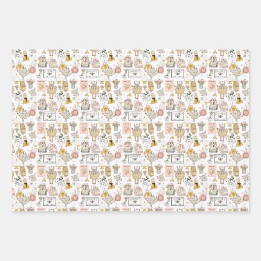 Honing voor verkoop inpakpapier vel (Voorkant)