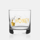 Honing Whisky Glas (Achterkant)
