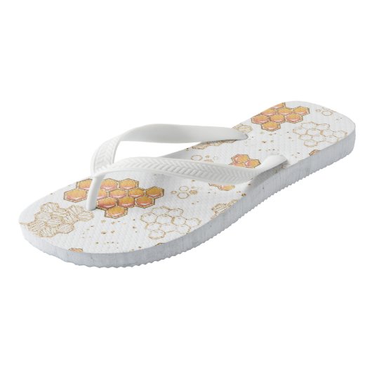 Honing Wordt Abstracte print teenslippers (Schuin)