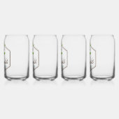 Honing zuigelingenontwerp blikvorm glas (Links)