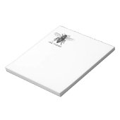 Honing Zwarte Hommels Arbeiderbij Notitieblok (Linkerzijde)