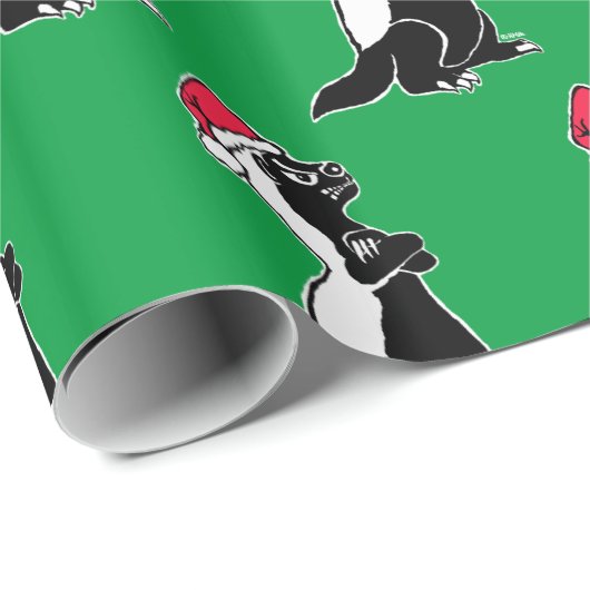 Honingbaasje kerst cadeaupapier (Rol Hoek)