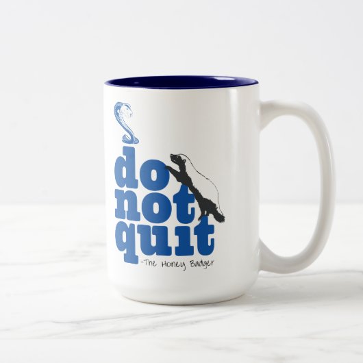 Honingbaasje Tweekleurige Koffiemok (Rechts)