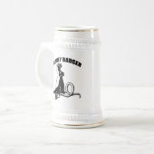 Honingbadger Bierpul (Voorkant links)