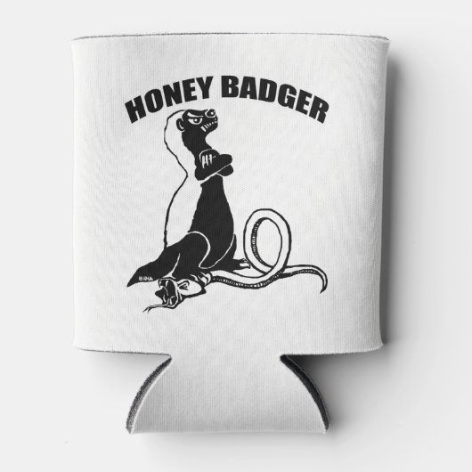 Honingbadger Blikjeskoeler (Voorkant)