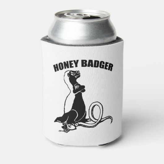 Honingbadger Blikjeskoeler (Blikje Achterkant)