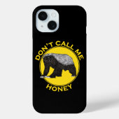 Honingbadger citeert grappig Case-Mate iPhone case (Achterkant)
