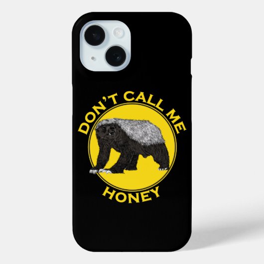 Honingbadger citeert grappig Case-Mate iPhone case (Achterkant)