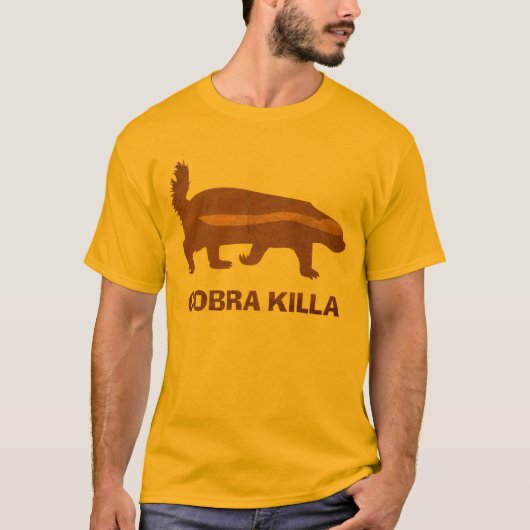 honingbadger cobra killa t-shirt (Voorkant)