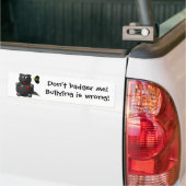Honingbadger en honingbijen bumpersticker (Op Truck)