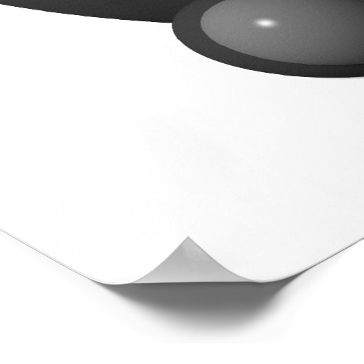 Honingbadger en honingbijen poster (Hoek)