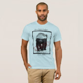 honingbadger goedgekeurd t-shirt (Voorkant volledig)