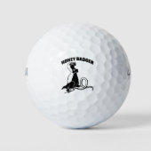 Honingbadger Golfballen (Voorkant)