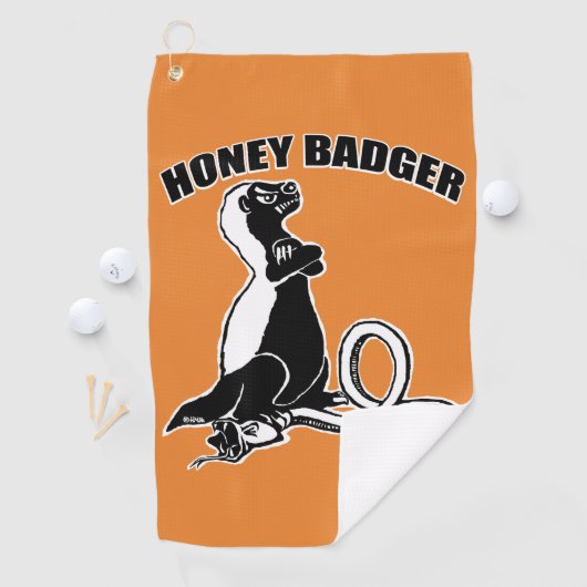 Honingbadger Golfhanddoek (Insitu)
