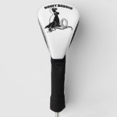 Honingbadger Golfheadcover (Voorkant)