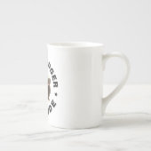 Honingbadger heeft een hoogte porselein kop (Rechts)