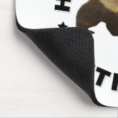 Honingbadger heeft een houding muismat (Hoek)