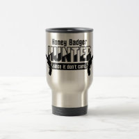 Honingbadger Hunter-mok - kies stijl en kleur