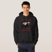 Honingbadger Kicks... Hoodie (Voorkant volledig)