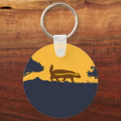 honingbadger sleutelhanger (Voorkant)