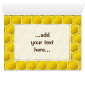 Honingbee Cartoon (Binenzijde Horizontaal (Onderkant))