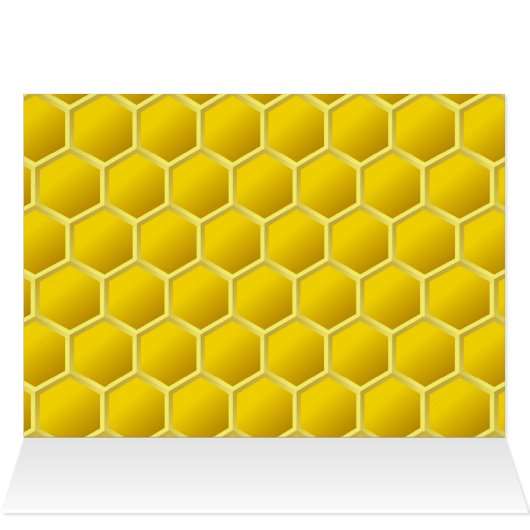 Honingbee Cartoon (Binnen Horizontaal (Boven))