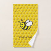 Honingbee Cartoon Bad Handdoek (Handdoek)