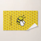 Honingbee Cartoon Bad Handdoek (Handdoek)