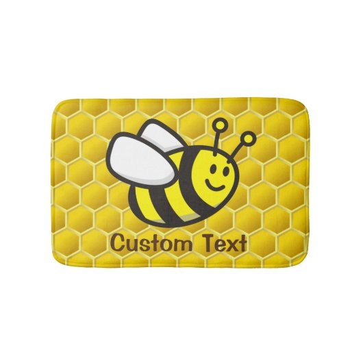 Honingbee Cartoon Badmat (Voorkant)